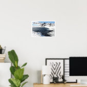 McMurdo Sound, Antarctica Poster (Thuiskantoor)