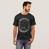 McMurdo Station Paspoortstempel Antarctica T-shirt (Voorkant volledig)