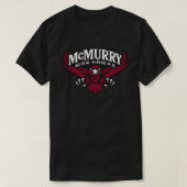 McMurry WAR HAWKS ABILENE TX T-shirt (Design voorkant)