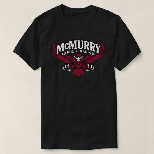 McMurry WAR HAWKS ABILENE TX T-shirt (Design voorkant)
