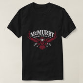 McMurry WAR HAWKS ABILENE TX T-shirt (Design voorkant)