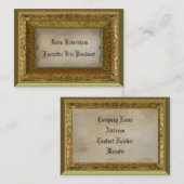 McMyles Victoriaans  Visitekaartje (Voorkant / Achterkant)