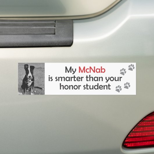 McNab-Bumpersticker Bumpersticker (Op auto)