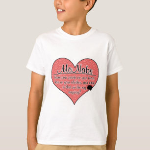 McNab schildert drukinkt Dog Humor T-shirt