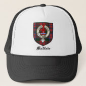 McNair Clan Crest Badge Tartan Trucker Pet (Voorkant)