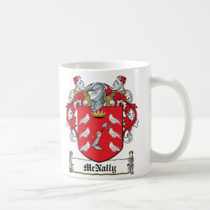 McNally Family Crest Koffiemok