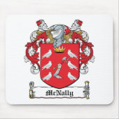 McNally Family Crest Muismat (Voorkant)