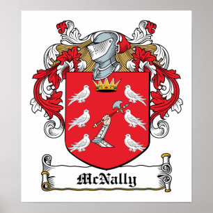 McNally Family Crest Poster