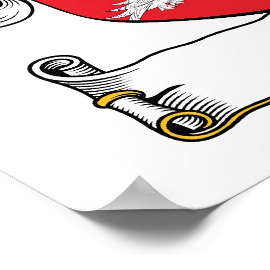 McNally Family Crest Poster (Hoek)