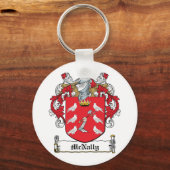 McNally Family Crest Sleutelhanger (Voorkant)
