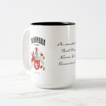 McNamara Family Crest, Vertaling & Betekenis