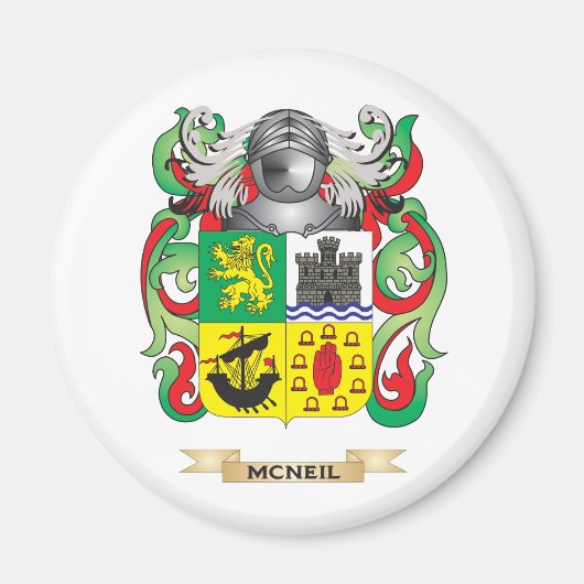 McNeil Wapen (Familie Crest) Magneet (Voorkant)