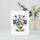 McNeill Family Crest Coat of Arms Briefkaart (Staand voorkant)