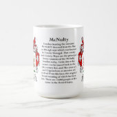 McNulty, de Oorsprong, de Betekenis en de Crest Koffiemok (Center)