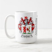 McNulty, de Oorsprong, de Betekenis en de Crest Koffiemok (Links)