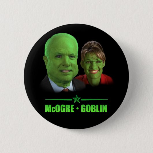 McOgre / Goblin '08 Ronde Button 5,7 Cm (Voorkant)
