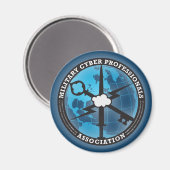 MCPA Magneet met Wereldbol (Voorkant / Achterkant)