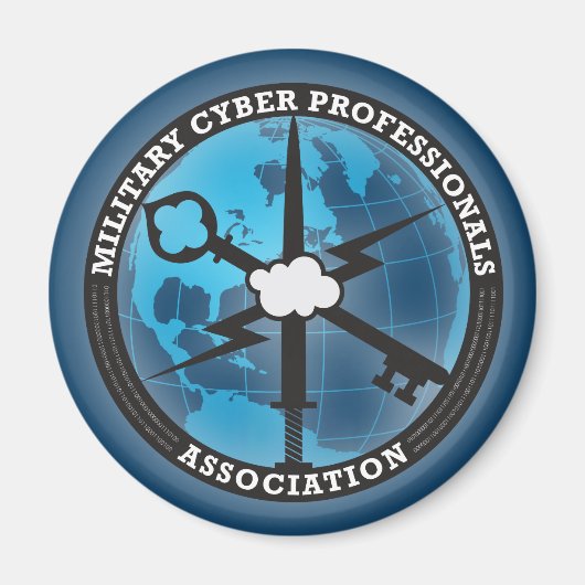 MCPA Magneet met Wereldbol (Voorkant)