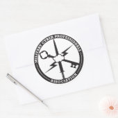 MCPA-Sticker Ronde Sticker (Envelop)