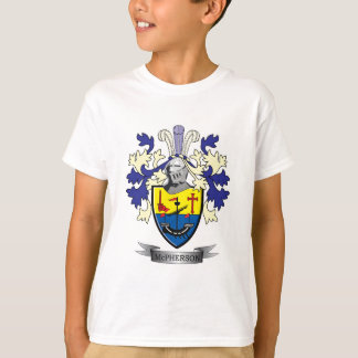 McPherson Family Crest Coat of Arms T-shirt