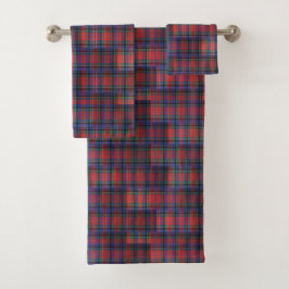McPherson Tartan Pattern Bad Handdoek