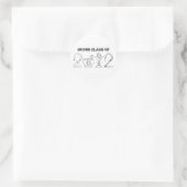 MCPHS Klasse van 2012 Ronde Sticker (Tas)