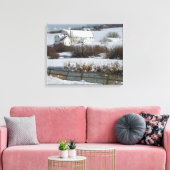 McPolin Boerderij van Park City Canvas Afdruk (Insitu (Woonkamer))