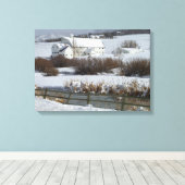 McPolin Boerderij van Park City Canvas Afdruk (Insitu (Houten vloer))