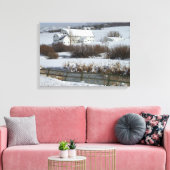 McPolin Boerderij van Park City Canvas Afdruk (Insitu (Woonkamer))