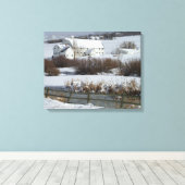 McPolin Boerderij van Park City Canvas Afdruk (Insitu (Houten vloer))