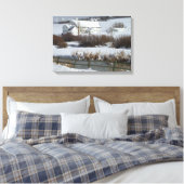 McPolin Boerderij van Park City Canvas Afdruk (Insitu (Slaapkamer))