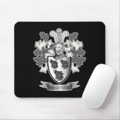 McQueen Family Crest Coat of Arms Muismat (Met muis)