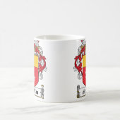 McQuillan Family Crest Koffiemok (Center)