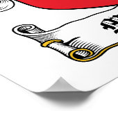 McQuillan Family Crest Poster (Hoek)