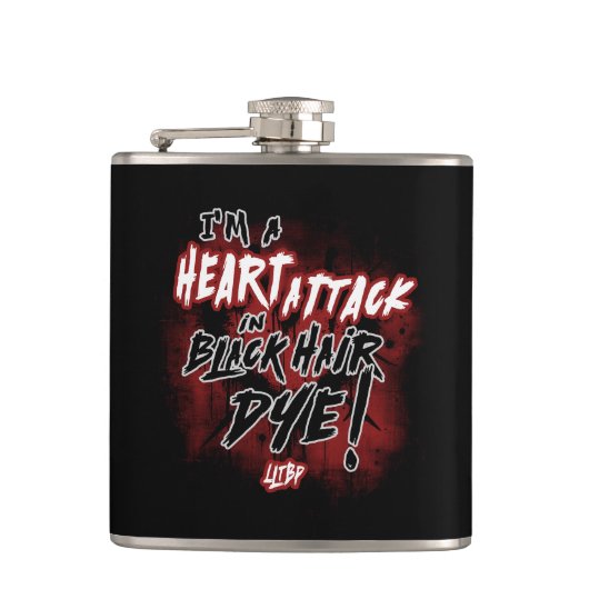 MCR HeartAttack Heupfles (Voorkant)