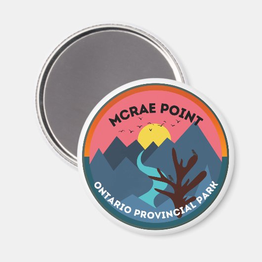 Mcrae Point Ontario Provincial Park Magnet (Voorkant / Achterkant)