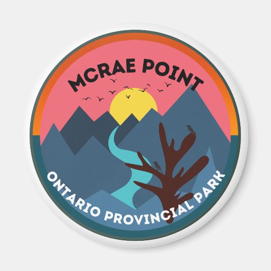 Mcrae Point Ontario Provincial Park Magnet (Voorkant)