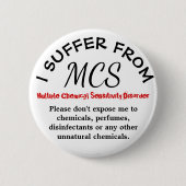 MCS Bewustmaking en Waarschuwing Button (Voorkant)