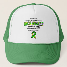 MCS-bewustzijn van meervoudige chemische gevoeligh Trucker Pet