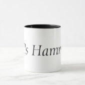 MC's Hammers Tasse Mok (Midden)