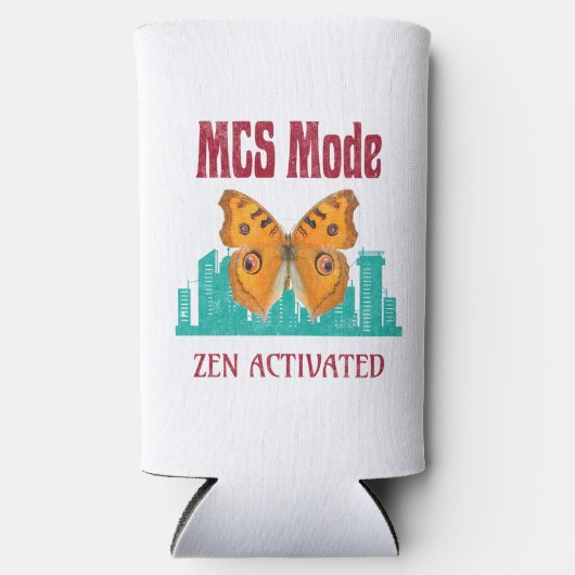 MCS-modus voor bewustzijn van meervoudige chemisch Seltzer Blikjeskoeler (Voorkant)