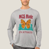 MCS-modus voor bewustzijn van meervoudige chemisch Tri-Blend Shirt (Voorkant volledig)