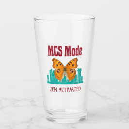 MCS Modus Zen Geactiveerde Vlinderbewustzijn Besc Glas