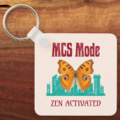 MCS Modus Zen Geactiveerde Vlinderbewustzijn Besc Sleutelhanger (Voorkant)