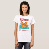 MCS Modus Zen Geactiveerde Vlinderbewustzijn Besc T-shirt (Voorkant volledig)