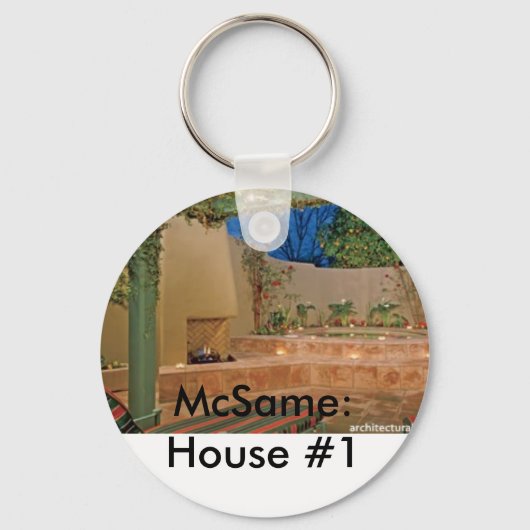 McSame: House #1 Sleutelhanger (Voorkant)