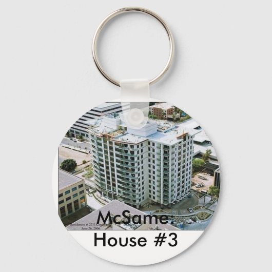 McSame: House #3 Sleutelhanger (Voorkant)