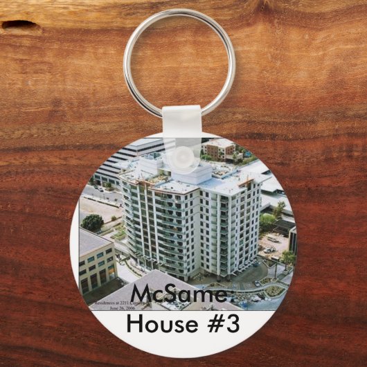 McSame: House #3 Sleutelhanger (Voorkant)