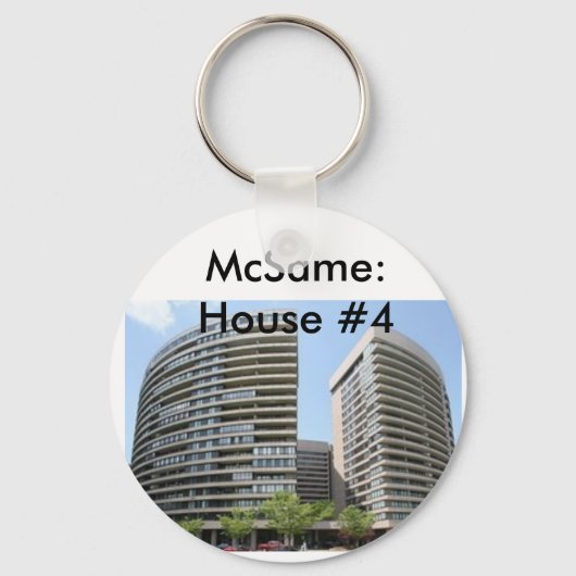 McSame: House #4 Sleutelhanger (Voorkant)