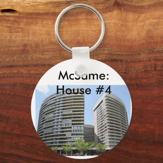 McSame: House #4 Sleutelhanger (Voorkant)